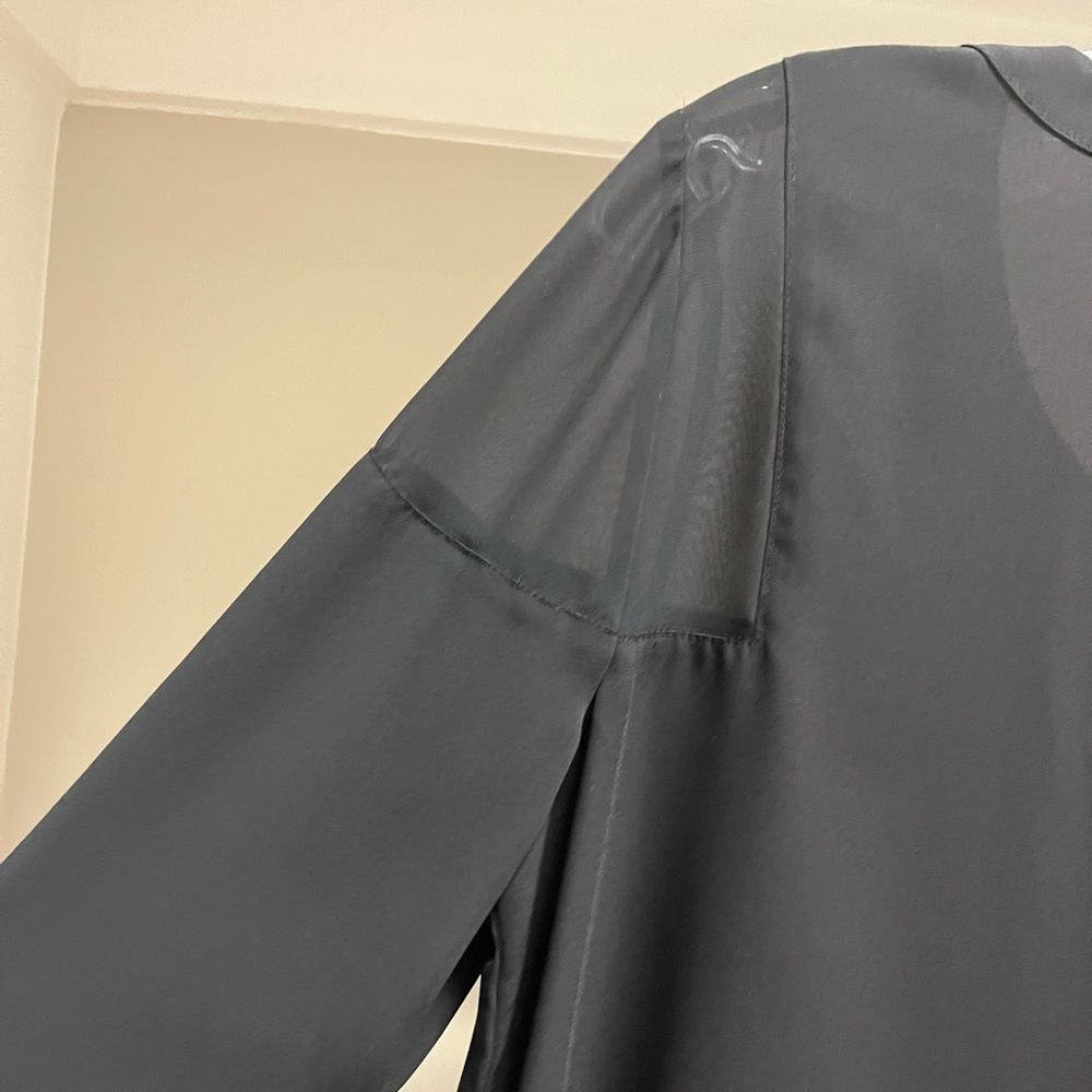 1.State Half Button Pullover Long Sleeve Blouse! - image 5